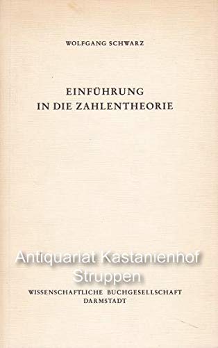 Einführung in die Zahlentheorie. Die Mathematik book