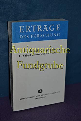 Die Geschichte des Altertums im Spiegel der sowjetischen Forschung (Erträge der Forschung) Politics & History