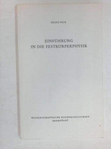 Einführung in die Festkörperphysik. (Die Physik) Mathematics