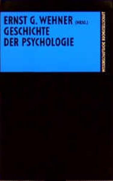 Geschichte der Psychologie: Eine Einführung Psychology