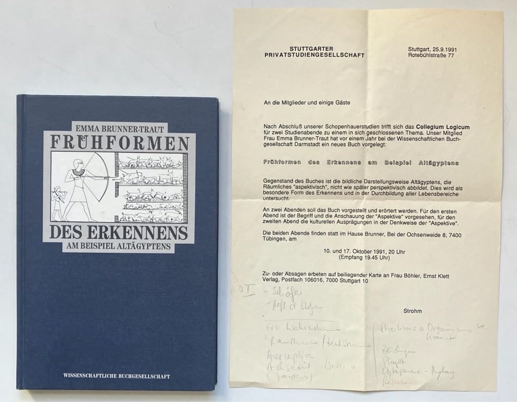 Frühformen des Erkennens: Am Beispiel Altägyptens University books