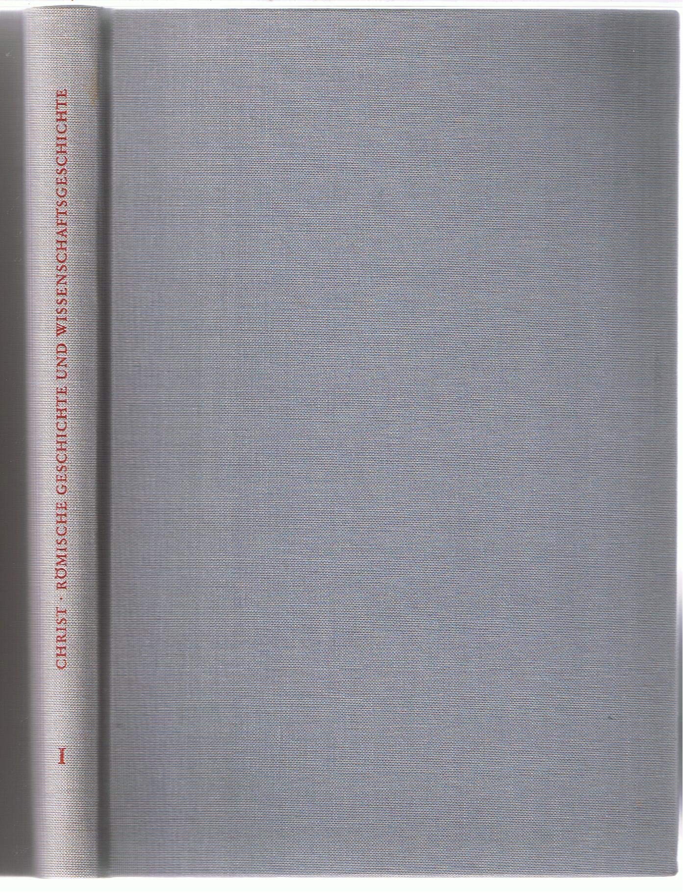 Römische Geschichte und Wissenschaftsgeschichte / Römische Republik und augusteischer Principat Politics & History