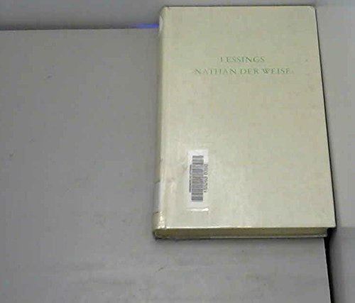 Lessings "Nathan der Weise" (Wege der Forschung) Books