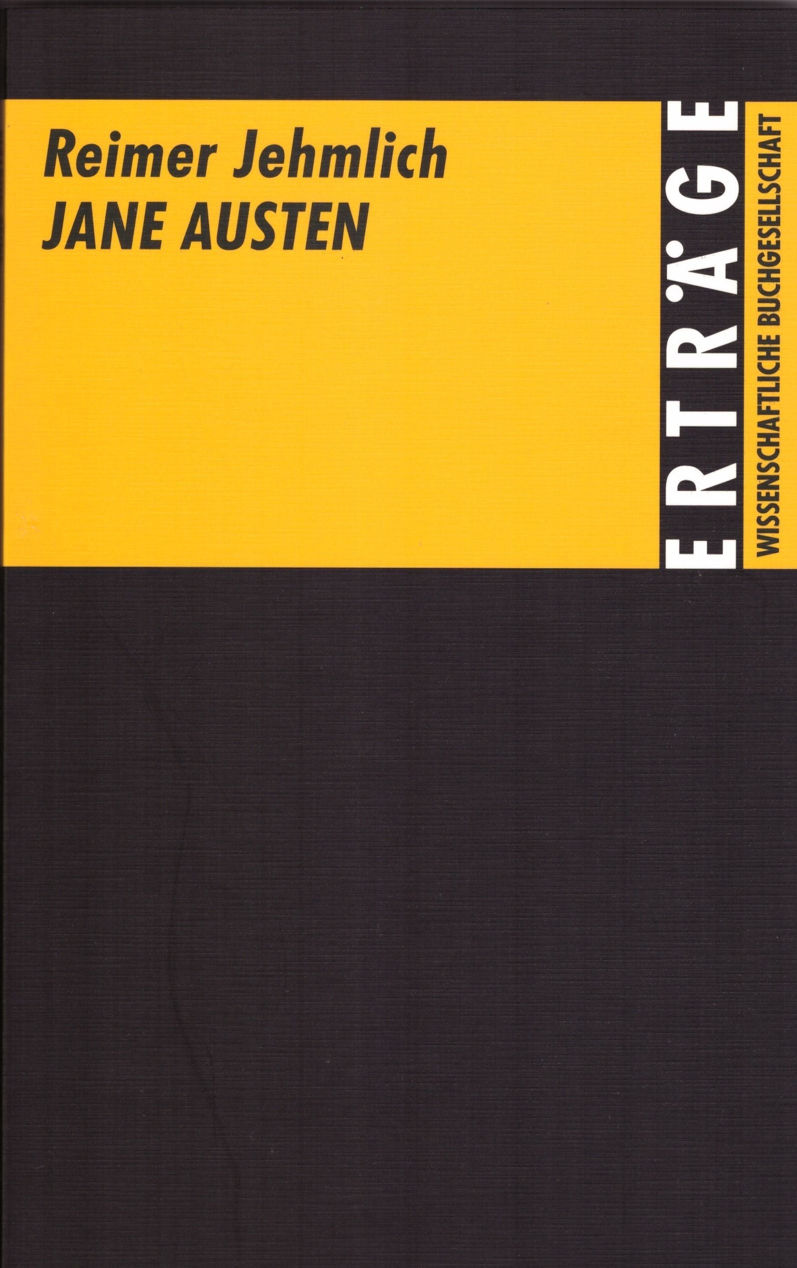Jane Austen (Erträge der Forschung) Contemporary literature