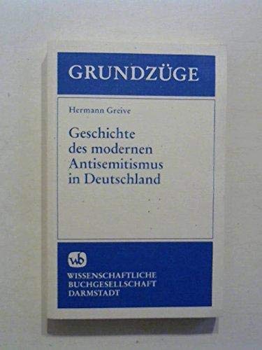 Geschichte des modernen Antisemitismus in Deutschland (Grundzüge) Politics & History