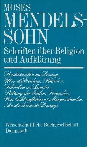 Schriften über Religion und Aufklärung Philosophy