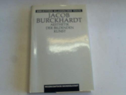 Ästhetik der bildenden Kunst (Bibliothek klassischer Texte) Film, Art & Culture