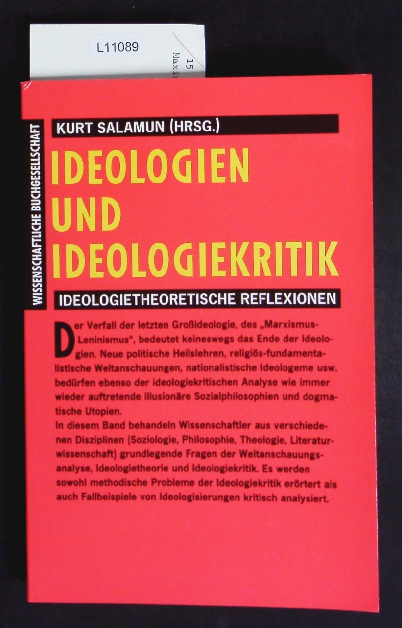 Ideologien und Ideologiekritik: Ideologiekritische Reflexionen Books