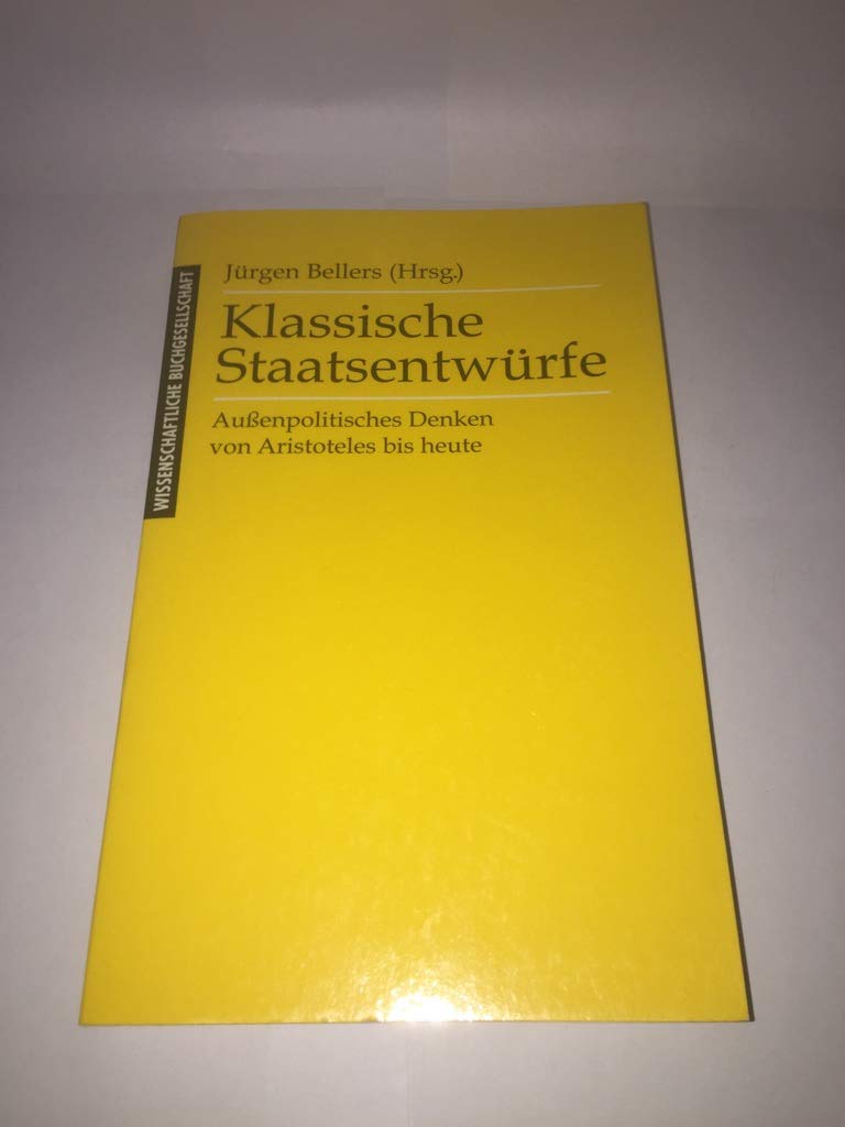 Klassische Staatsentwürfe book