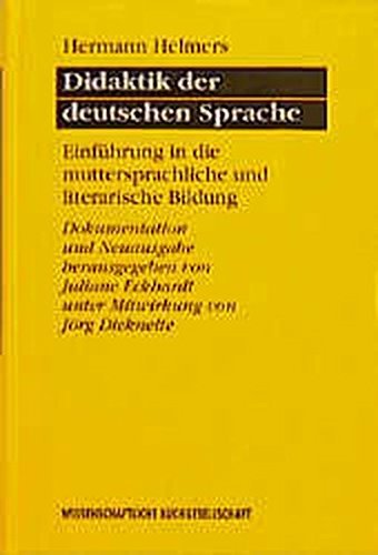 Didaktik der deutschen Sprache Education & Training Books