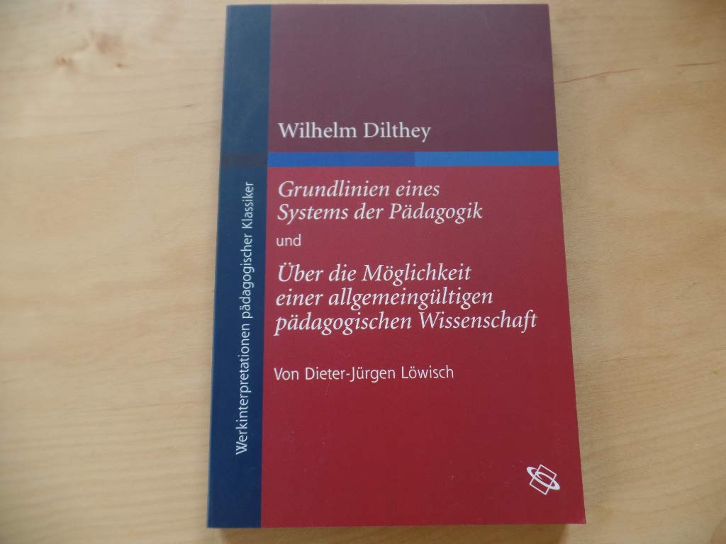 Wilhelm Dilthey Science Books