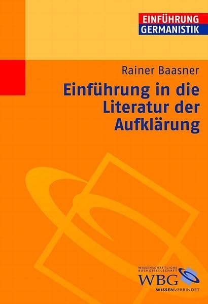 Einführung in die Literatur der Aufklärung Contemporary literature