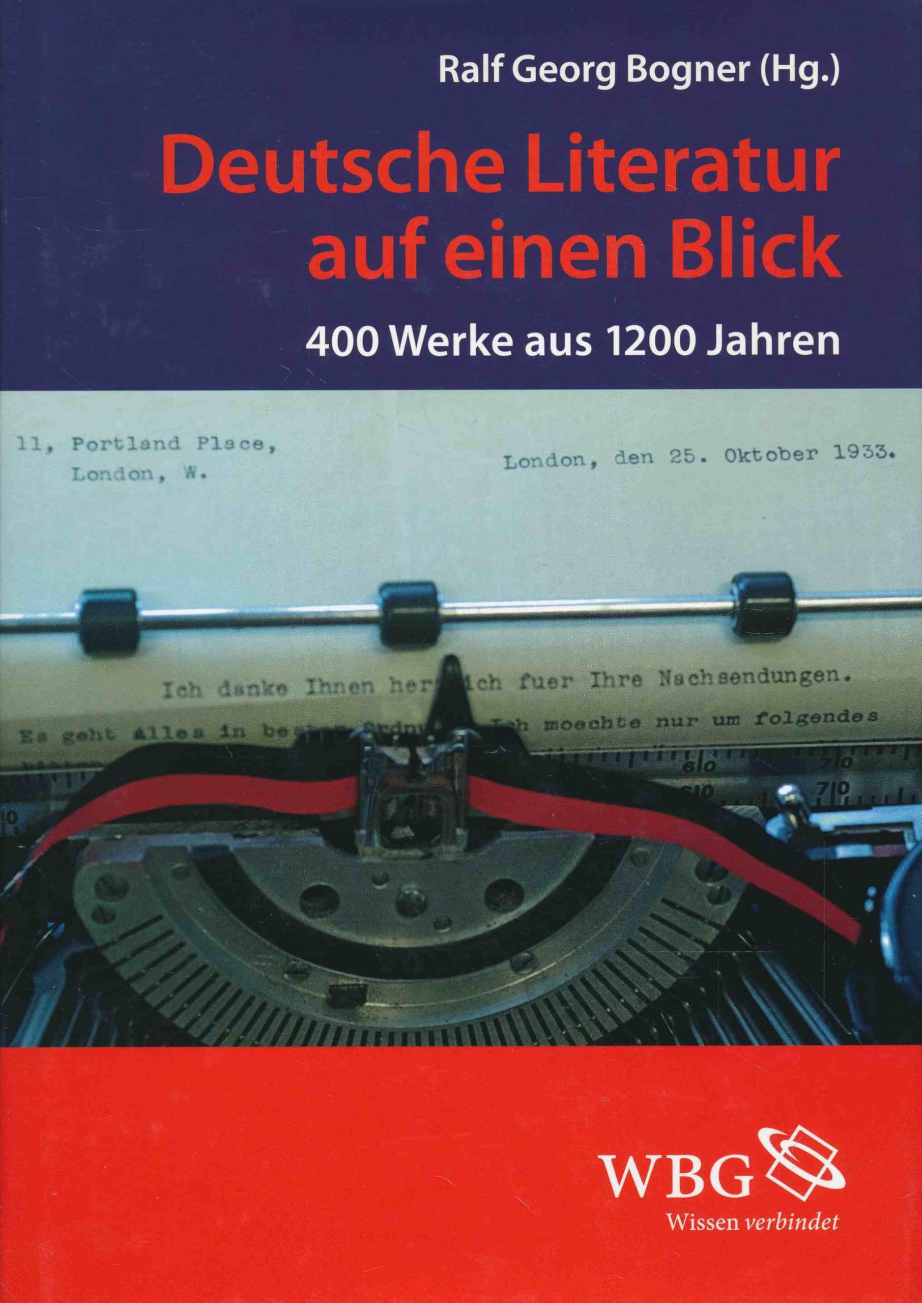 Deutsche Literatur auf einen Blick : 400 Werke aus 1200 Jahren ; ein Kanon Contemporary literature