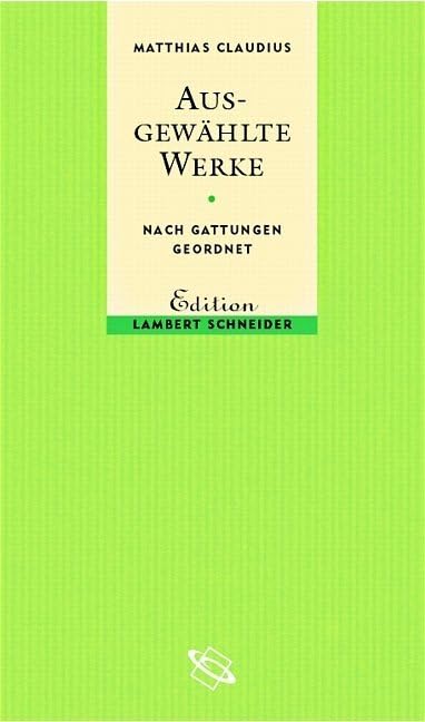 Ausgewählte Werke Contemporary literature Books