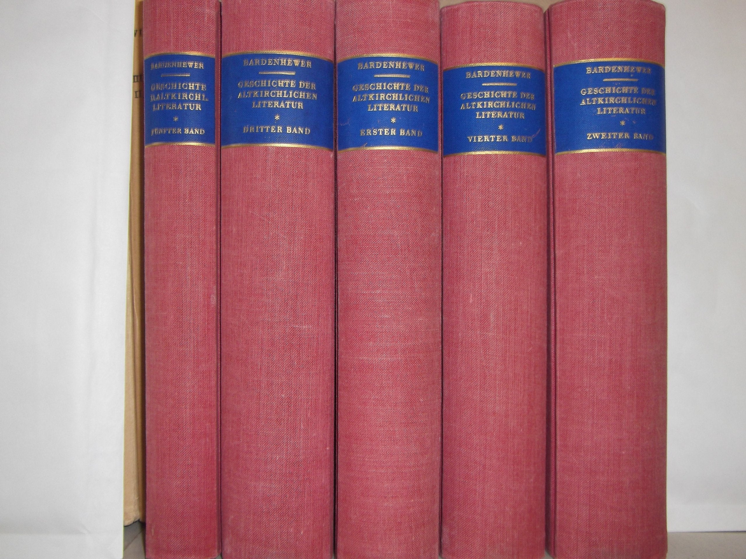 Geschichte der altkirchlichen Literatur (5 Bde) Religion & Esotericism