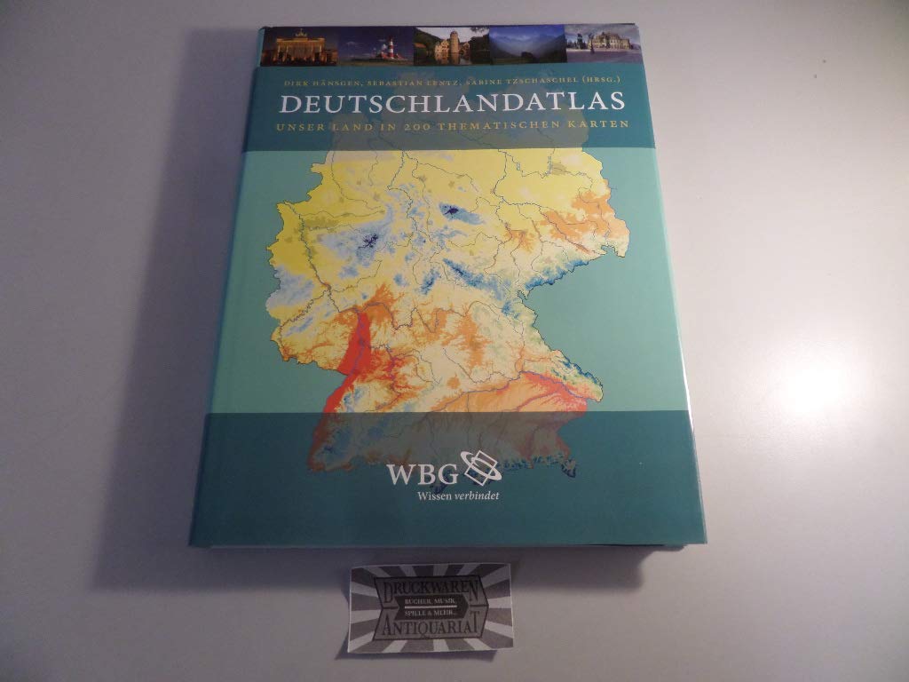 Deutschlandatlas: Unser Land in 200 thematischen Karten Geology & Geography