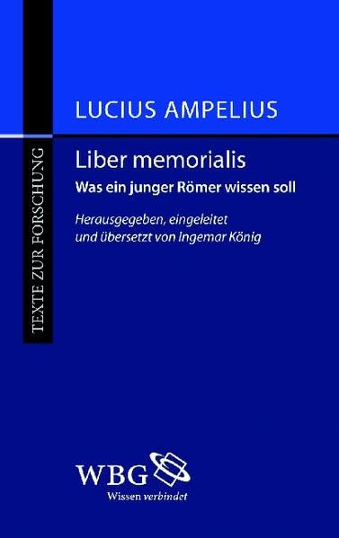 Liber memorialis: Was ein junger Römer wissen soll book