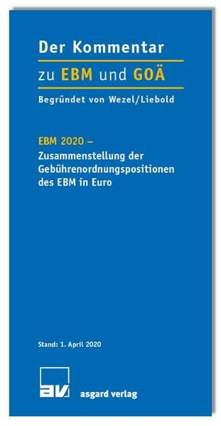Der Kommentar zu EBM und GOÄ Medicine