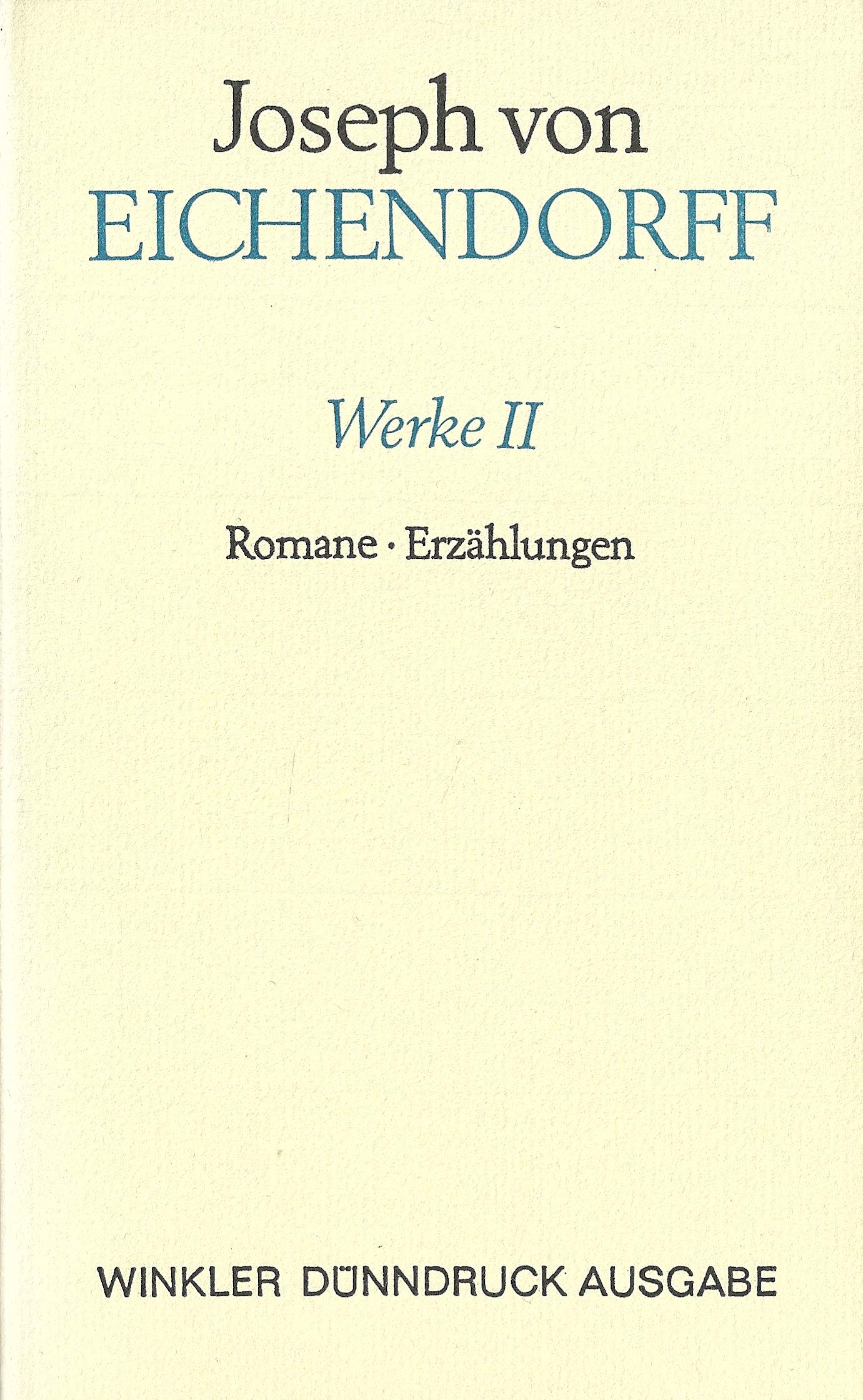 Werke, 5 Bde., Ln, Bd.2, Romane; Erzählungen: Werke, 5 Bände, Band 2 (Werke in fünf Bänden. Nach den Ausgaben letzter Hand, den Erstdrucken und Handschriften) Contemporary literature