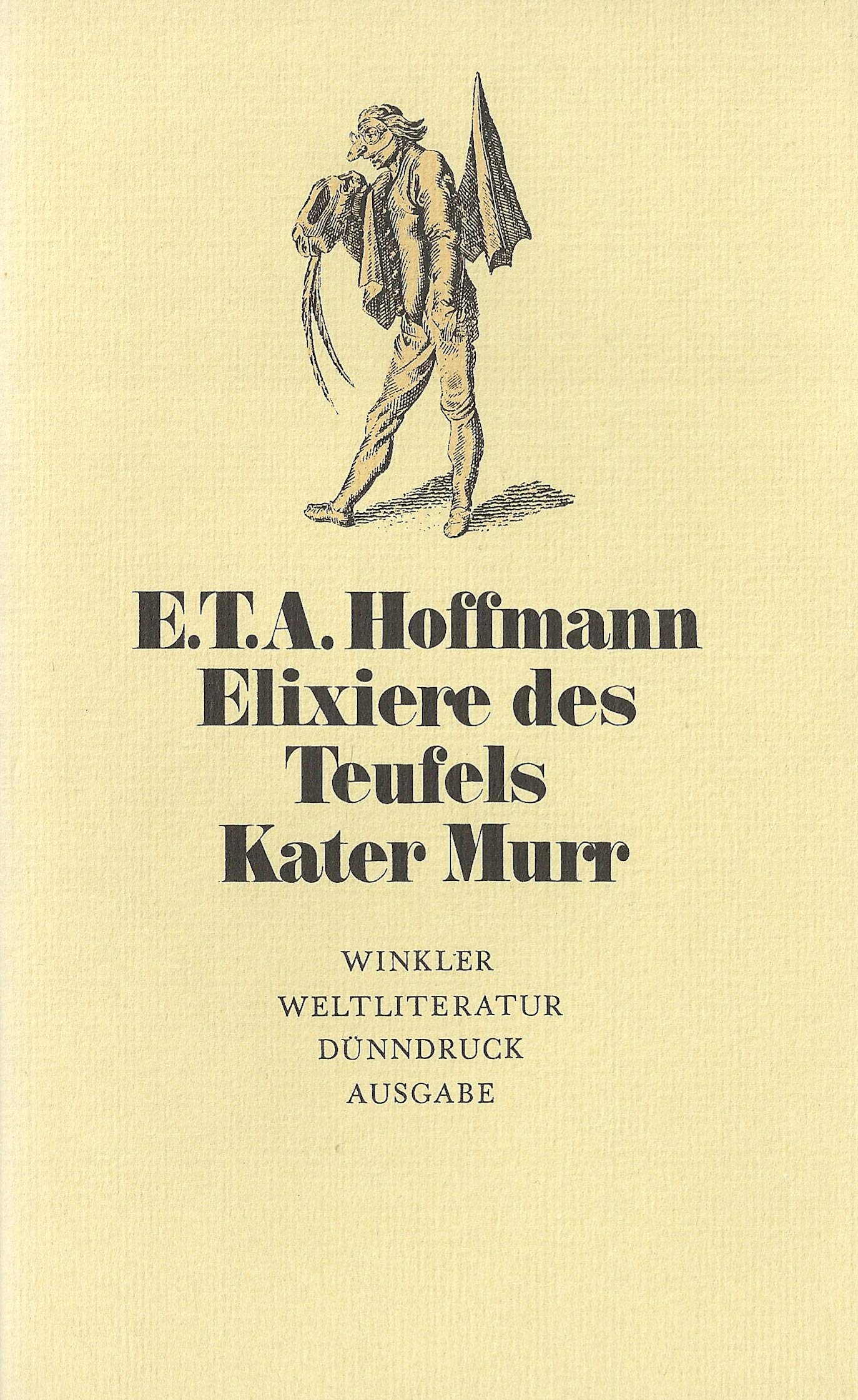Die Elixiere des Teufels/Lebens-Ansichten des Katers Murr Contemporary literature