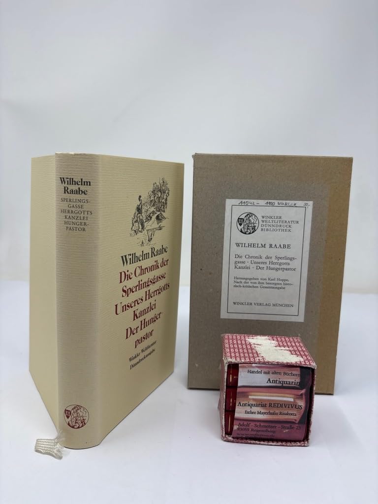 Die Chronik der Sperlingsgasse / Unseres Herrgotts Kanzlei / Der Hungerpastor. ( Gesammelte Werke in Einzelausgaben, 1) Politics & History