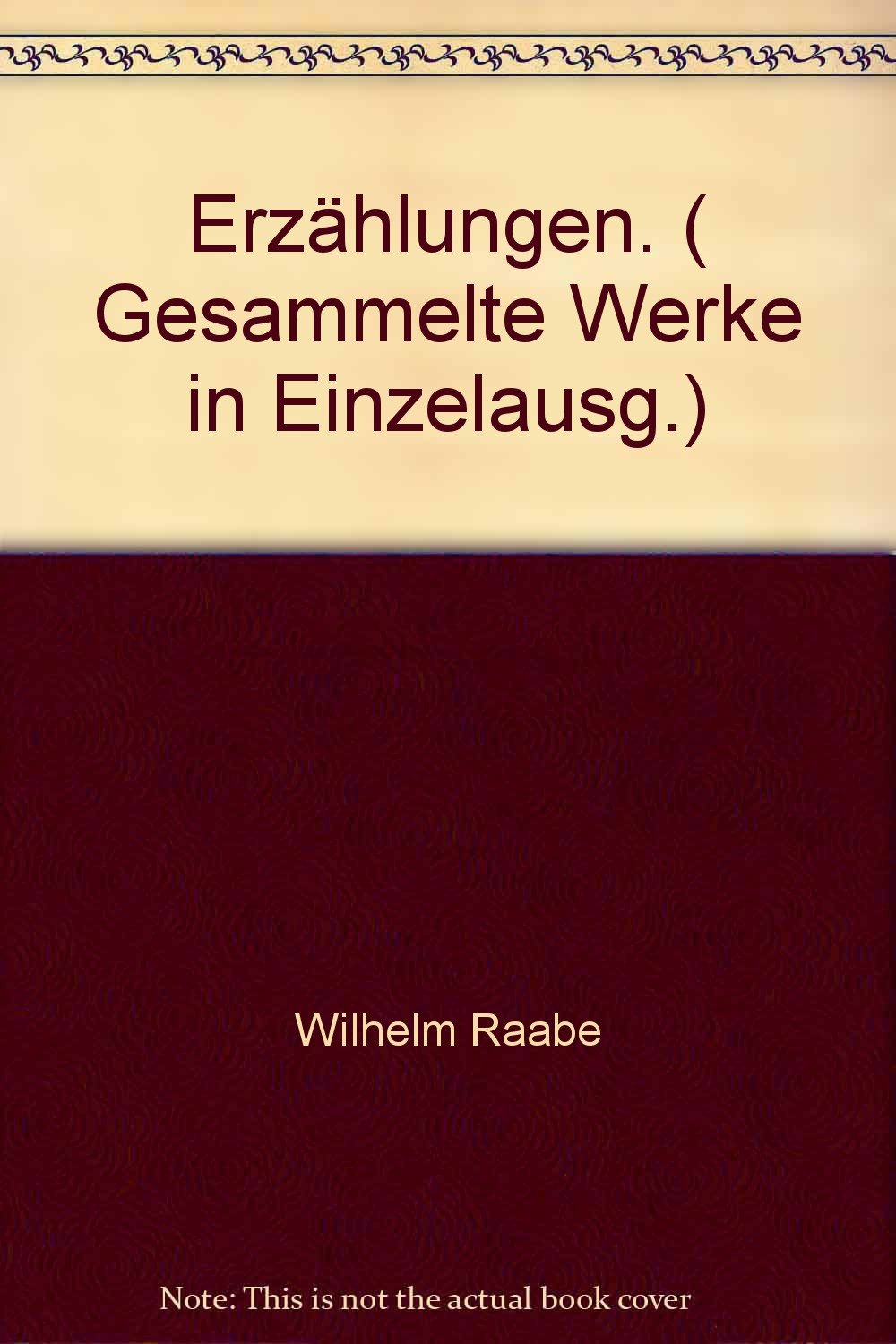 Erzählungen. ( Gesammelte Werke in Einzelausg.) Books