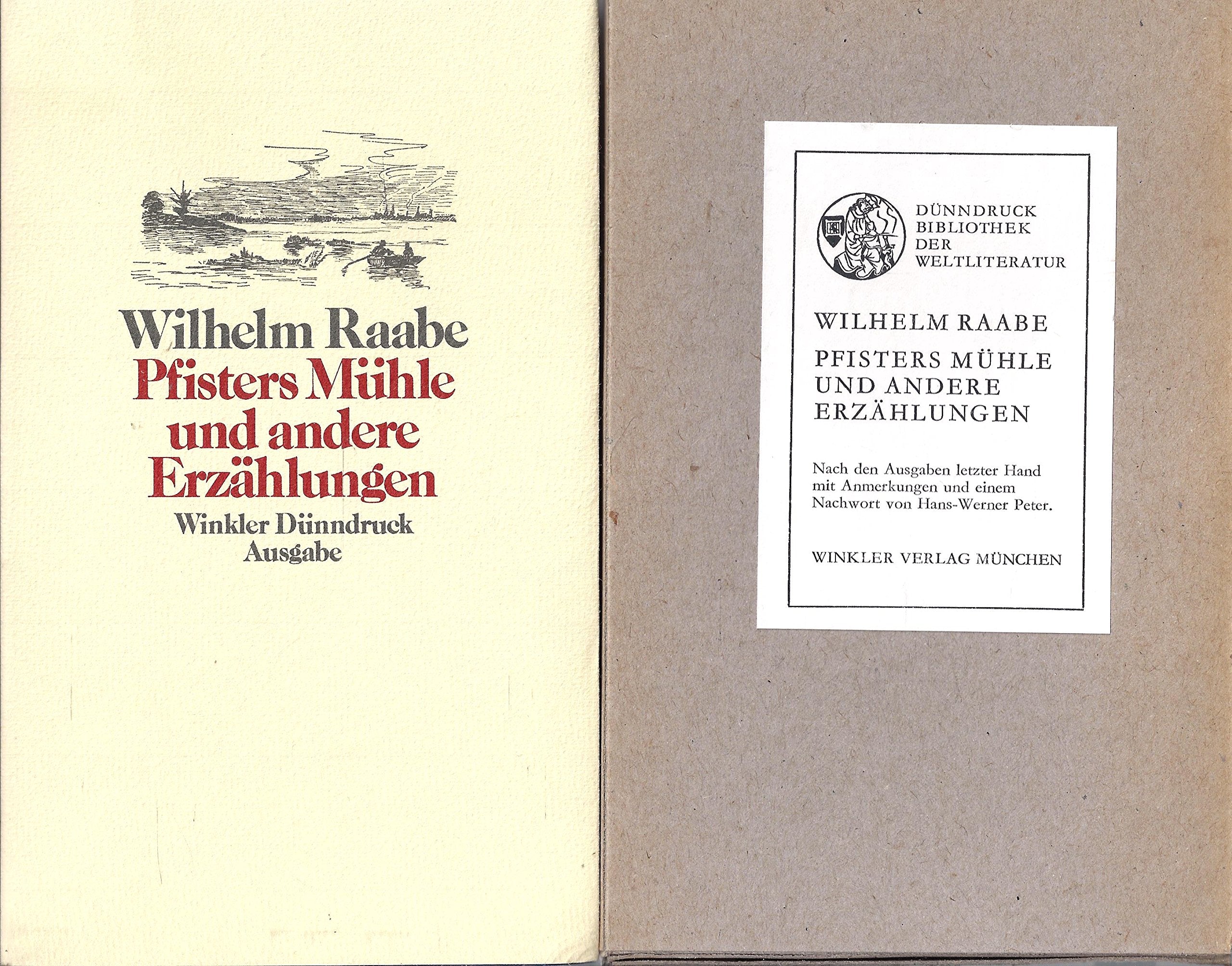 Pfisters Mühle und andere Erzählungen Books