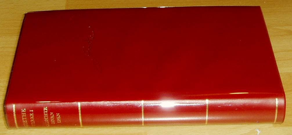 Werke, 6 Bde., Ld, Bd.1, Gedichte (Werke in sechs Einzelbänden. Nach dem Text der Artemis-Gedenkausgabe der Werke Goethes) Drama