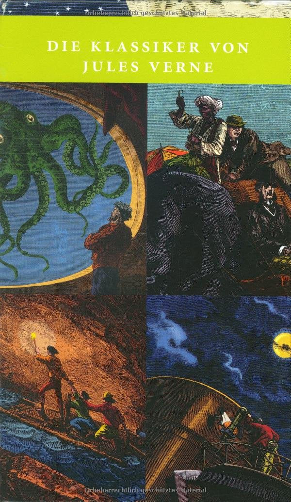 Romane: 20000 Meilen unter dem Meer; In 80 Tagen um die Welt; Reise um den Mond; Reise zum Mittelpunkt der Erde; Von der Erde zum Mond. Hrsg. v. Volker Dehs (Artemis & Winkler - Blaue Reihe) Classics