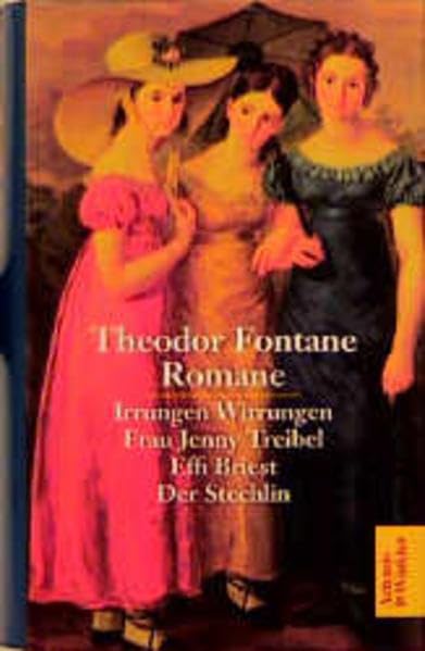 Romane: Irrungen Wirrungen /Frau Jenny Treibel /Effi Briest /Der Stechlin (Artemis & Winkler - Blaue Reihe) Contemporary literature Books