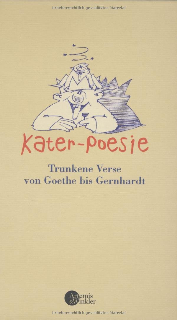 Kater-Poesie: Trunkene Verse von Goethe bis Gernhardt Books