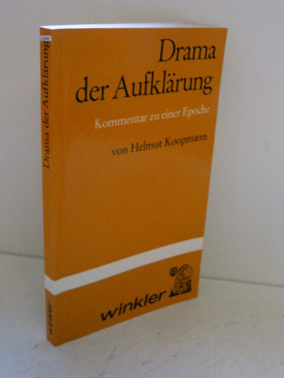 Drama der Aufklärung. Kommentar zu einer Epoche Film, Art & Culture
