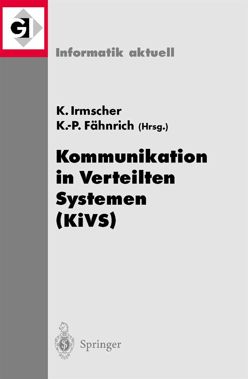 Kommunikation in Verteilten Systemen (KiVS) book