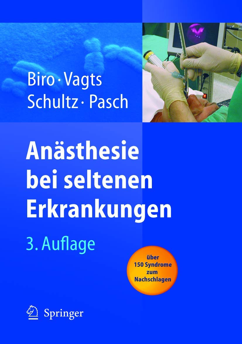 Anästhesie bei seltenen Erkrankungen Medicine