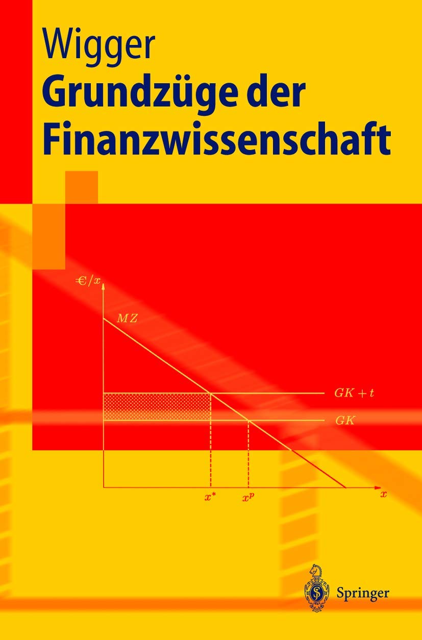 Grundzüge der Finanzwissenschaft (Springer-Lehrbuch) Law