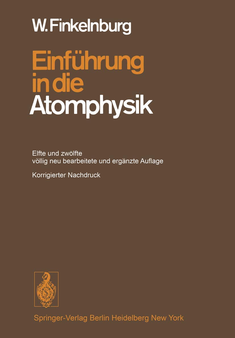 Einführung in die Atomphysik Natural Sciences