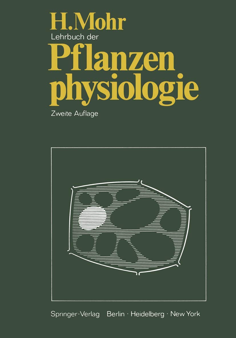 Lehrbuch der Pflanzenphysiologie Natural Sciences