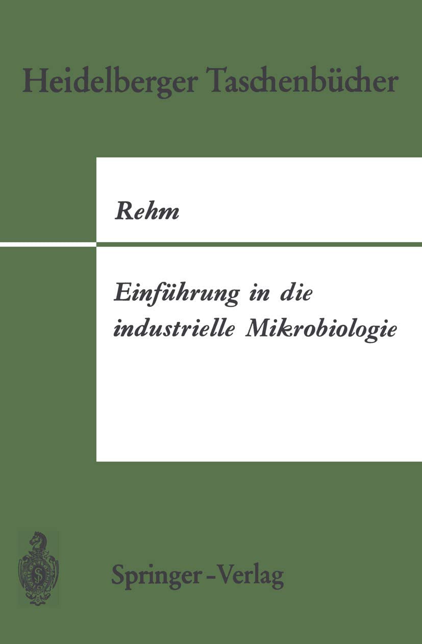 Einführung in die industrielle Mikrobiologie Medicine