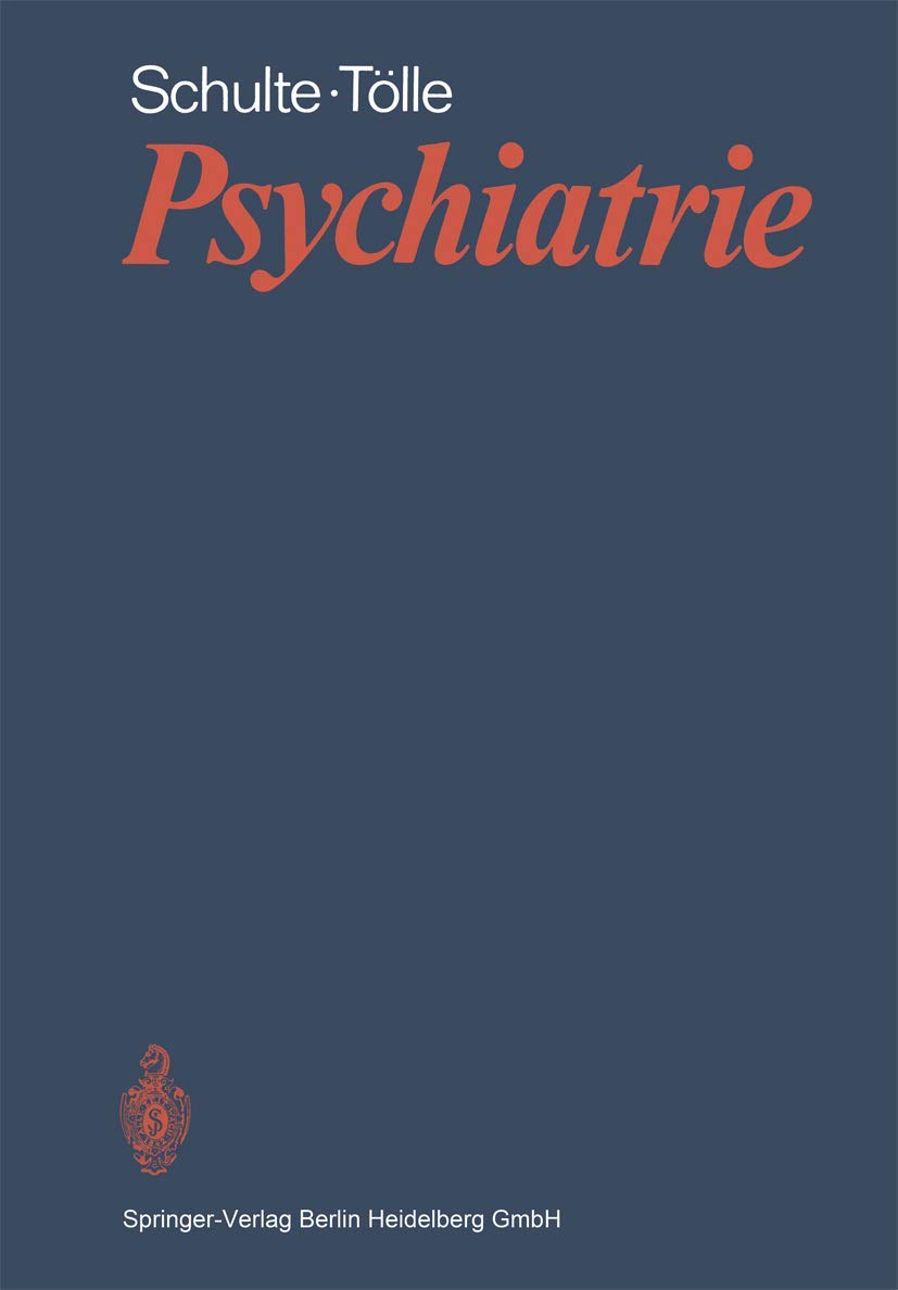 Psychiatrie Medicine Books