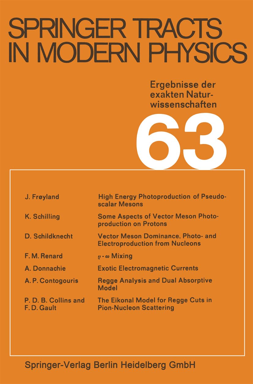 Photon-Hadron Interactions II: International Summer Institute in Theoretical Physics, Desy, July 12-24, 1971 book