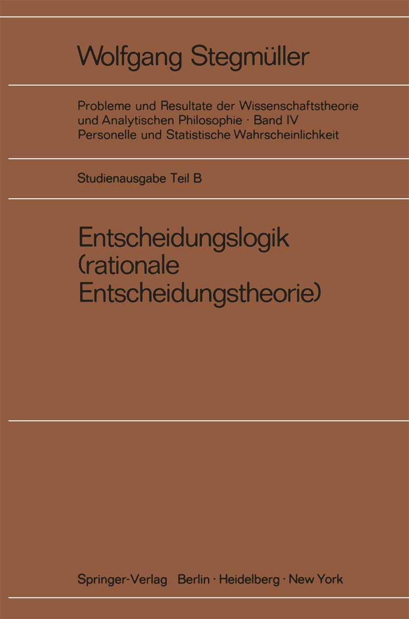 Entscheidungslogik book