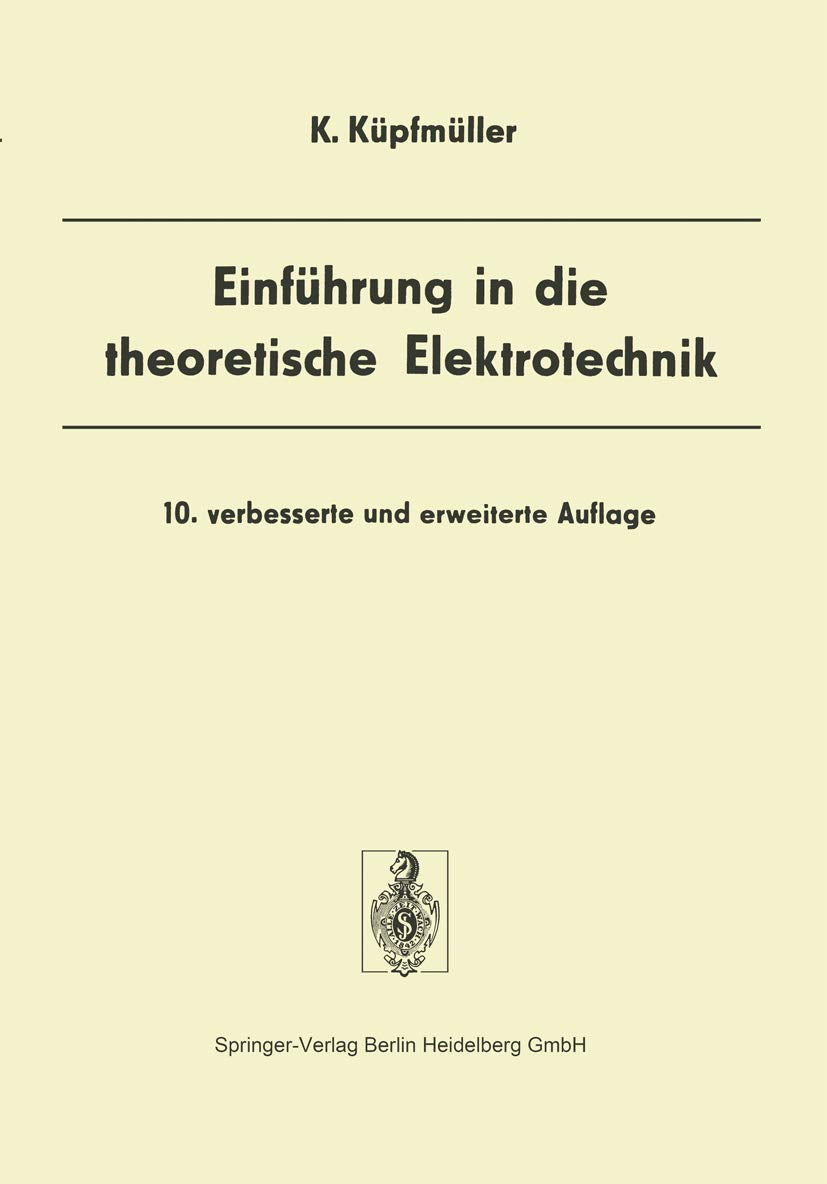 Einführung in die theoretische Elektrotechnik Business & Technology