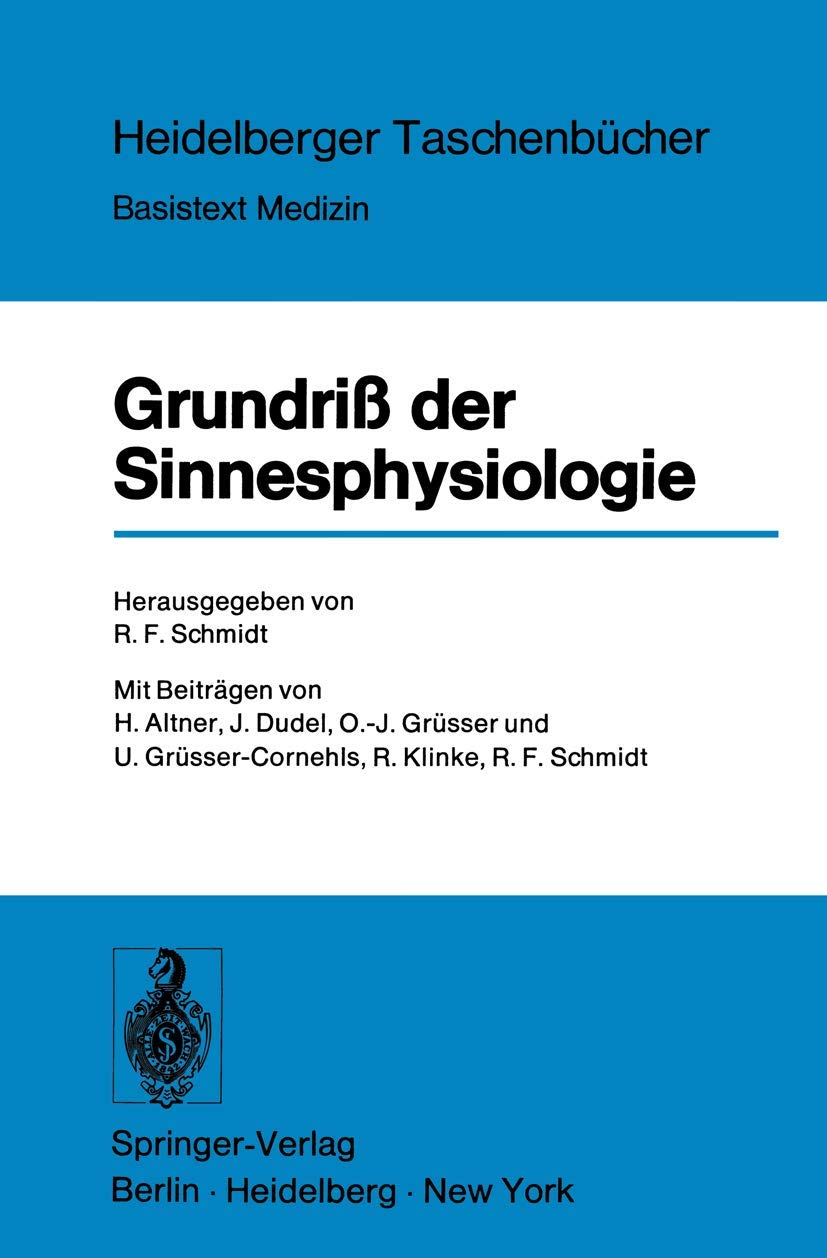 Grundriß der Sinnesphysiologie Medicine