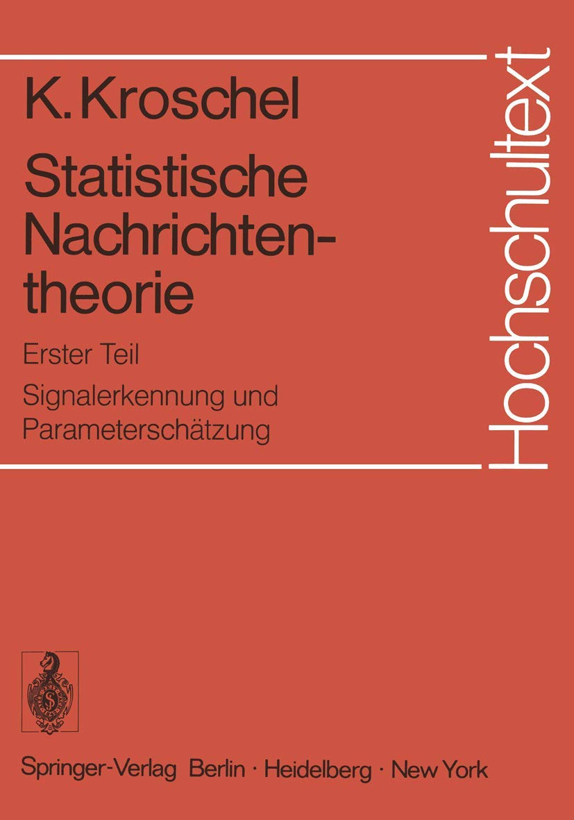 Statistische Nachrichtentheorie Computer Science