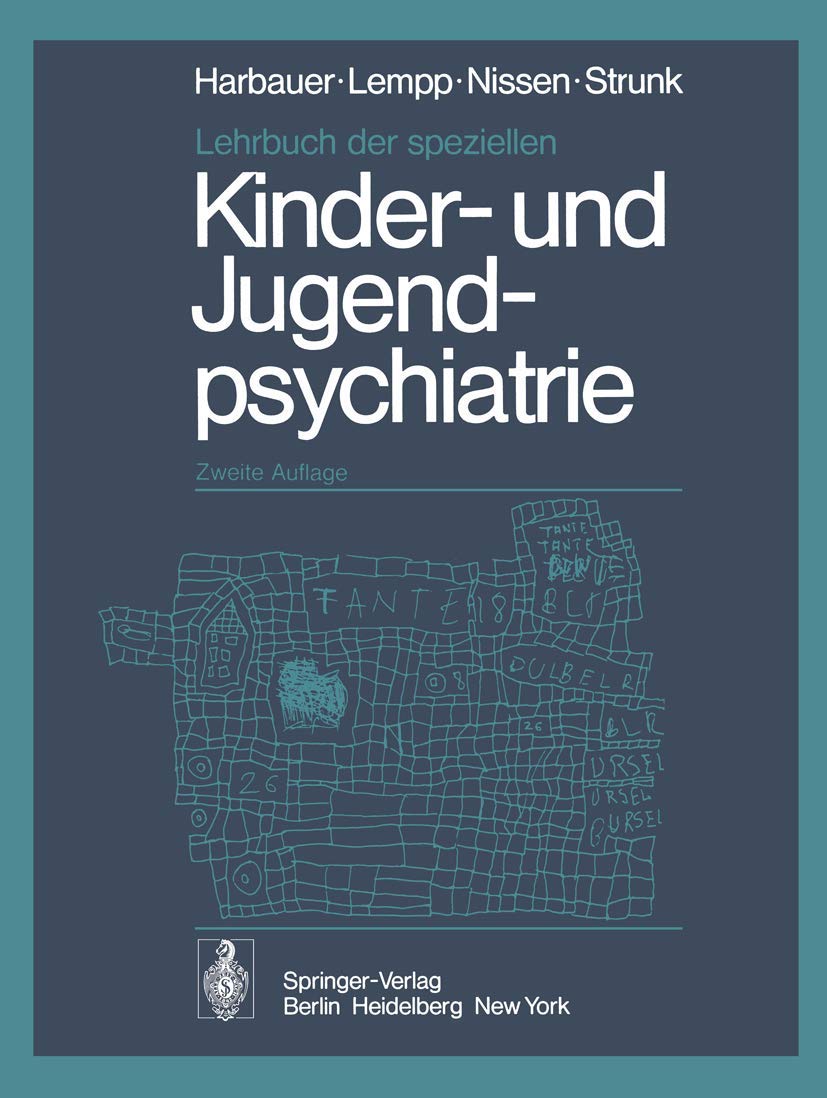Lehrbuch der speziellen Kinder- und Jugendpsychiatrie Medicine