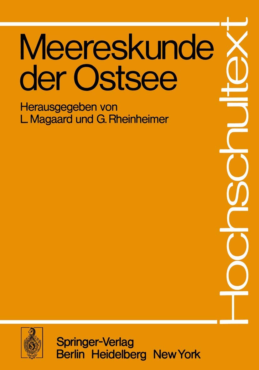 Meereskunde der Ostsee book