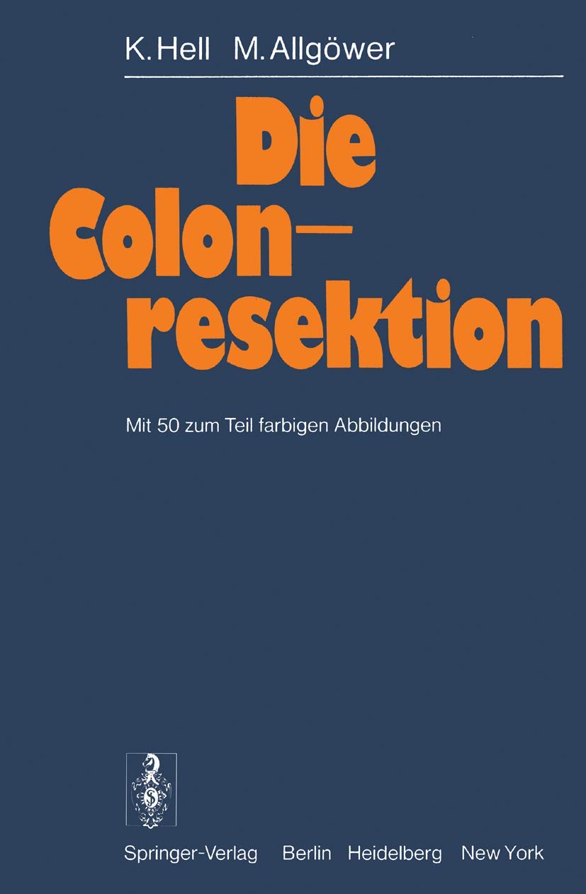 Die Colonresektion Medicine
