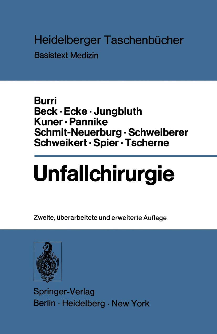Unfallchirurgie Medicine