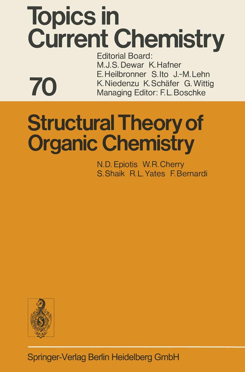 Structural Theory of Organic Chemistry Natural Sciences