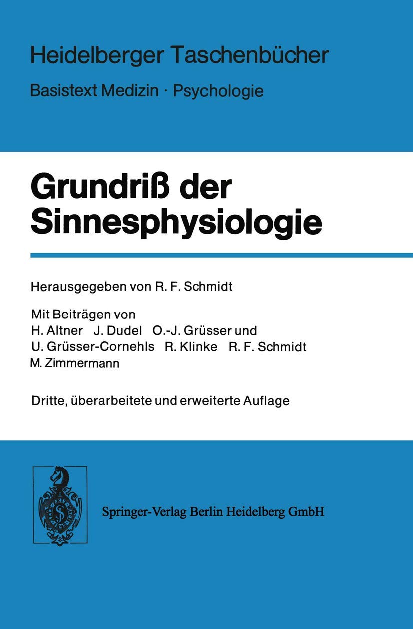 Grundriß der Sinnesphysiologie Medicine
